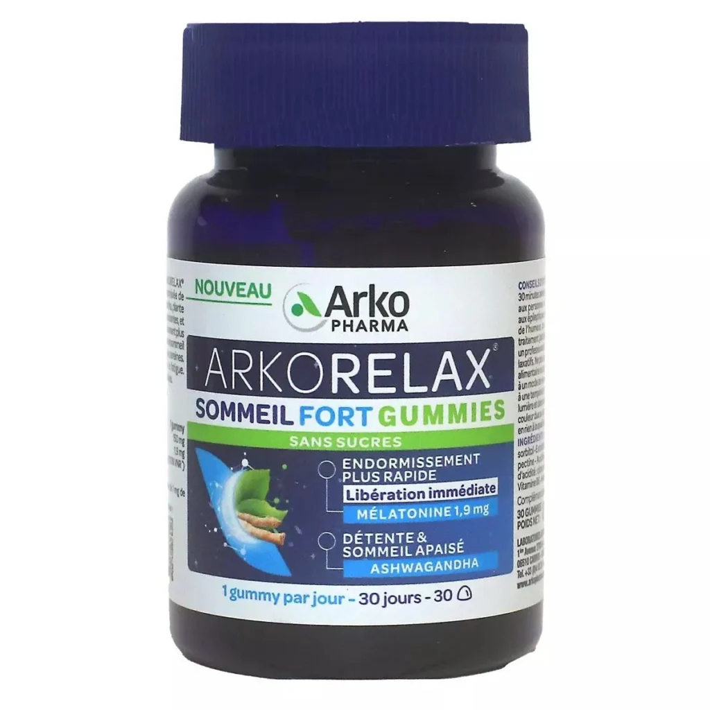 Arkorelax Sommeil Fort Gummies - 30 gommes