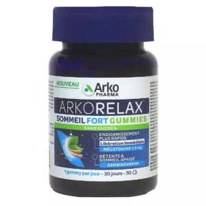 Arkorelax Sommeil Fort Gummies - 30 gommes