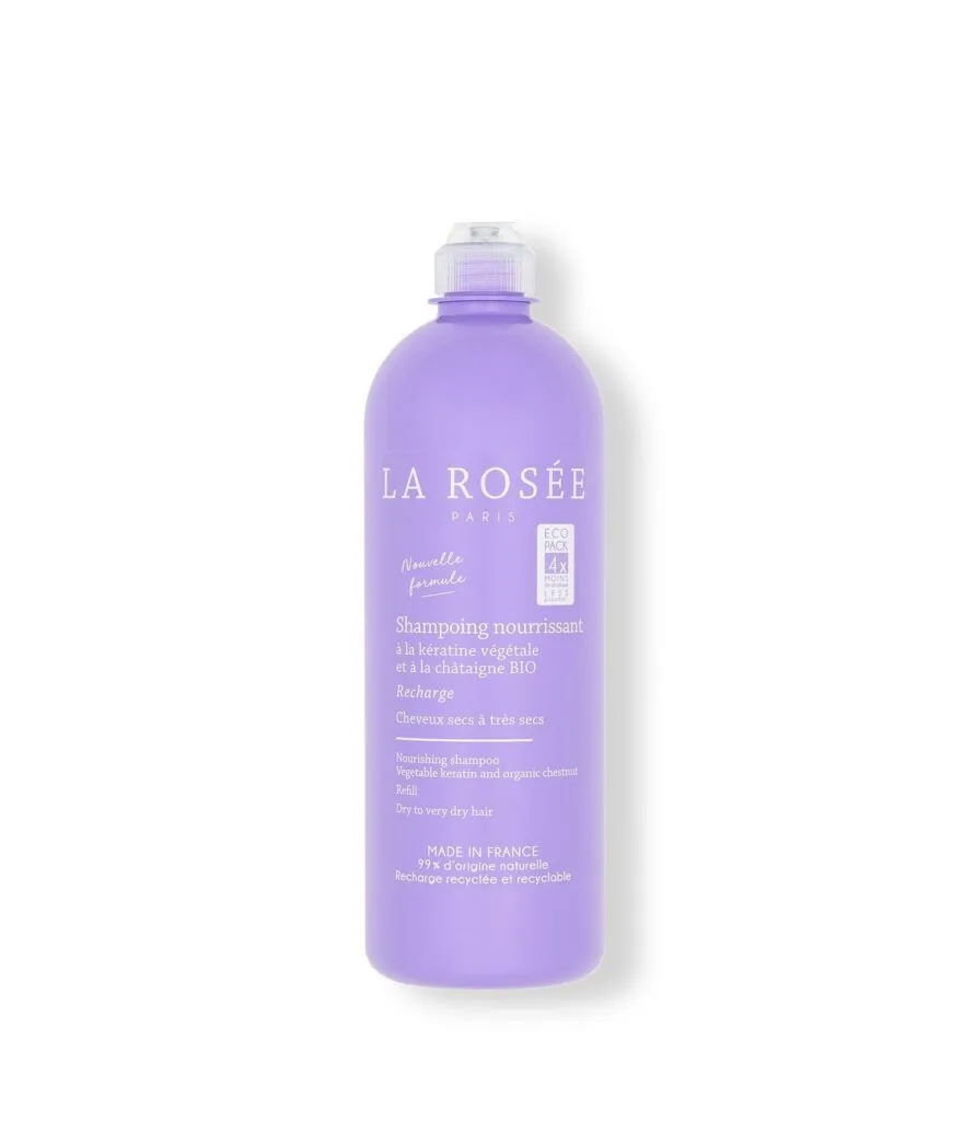 ÉCO-RECHARGE SHAMPOOING Nourrissant à la Châtaigne La Rosée 400 Ml