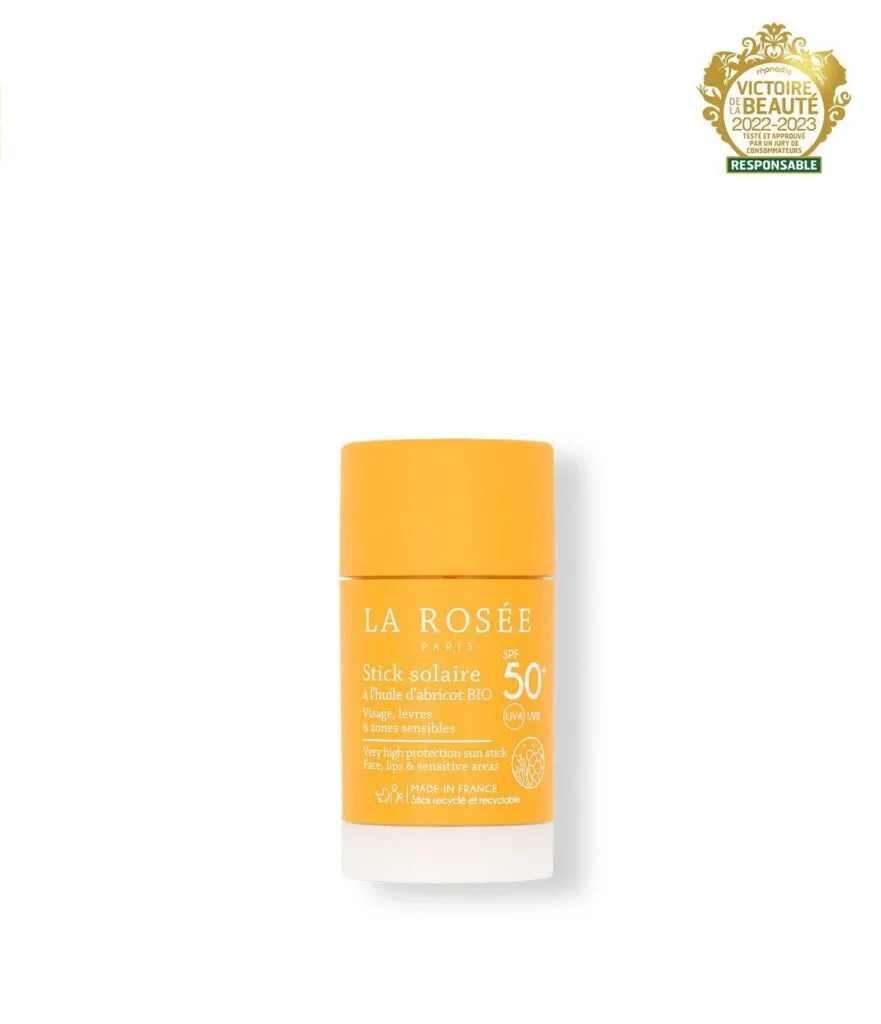 SOLAIRE STICK Visage et Zones Sensibles SPF50+ La Rosée 15 Ml