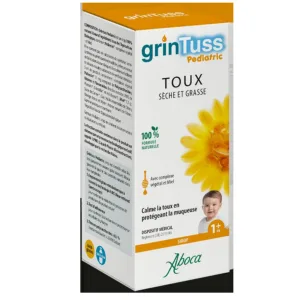SIROP Grintuss Pédiatric Toux Sèche et Grasse Aboca 180g