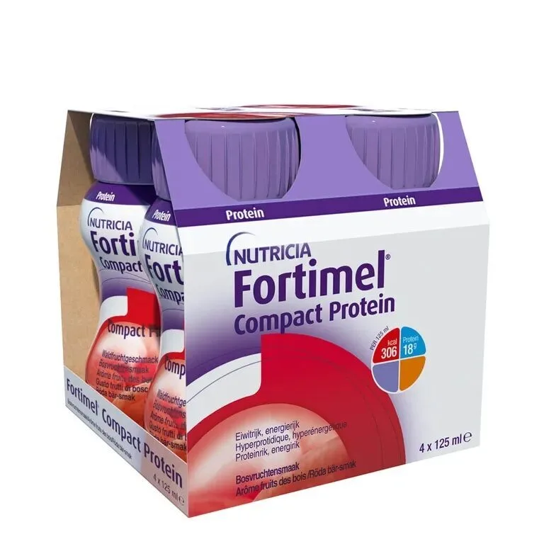 FORTIMEL Protein Arôme Fruits Rouges 4 x 125ml