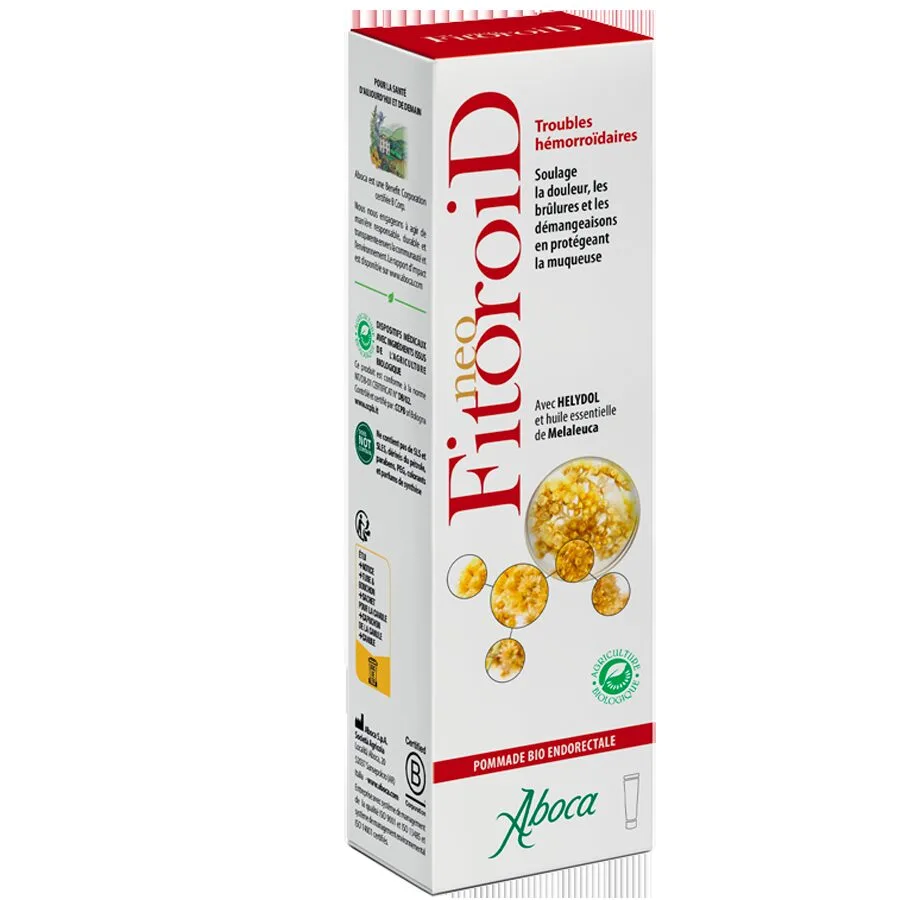 POMMADE Neofitoroid Bio Hémorroïdes Aboca 40ml