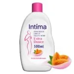 INTIMA Creme douche intime extra douce 2-en-1 lait d'amande douce 500 ml
