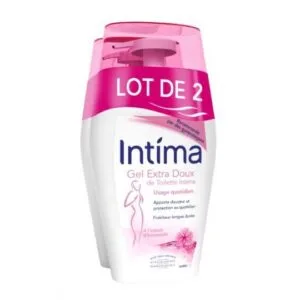 INTIMA Gel douche intime extra doux lot de 2