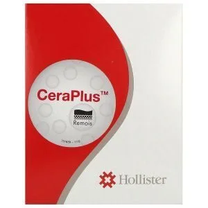 Hollister Conform 2 CeraPlus Support convexe souple avec renforts adhesifs, anneau 45 mm, a decouper 13-25 mm, bt 5