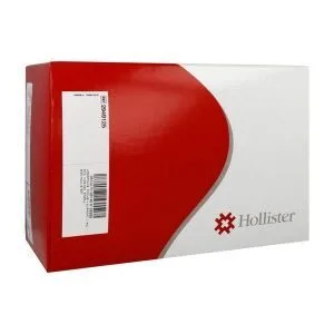 Hollister Moderma Flex Renfort adhesif poche vidangeable urostomie 1 piece transparente predecoupee diametre 25 mm - boite de 30