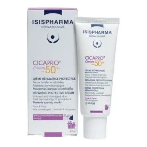 Cicapro Creme reparatrice protectrice SPF50+ 40 ml