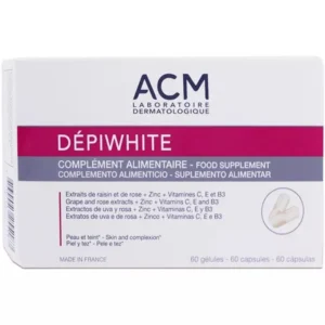 ACM Depiwhite complement alimentaire anti-taches 60 gelules