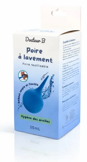 Docteur B Poire auriculaire / poire de lavement hygiene des oreilles