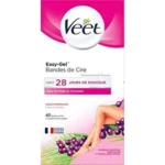 VEET Bandes de cire froide peau normale 40 bandes