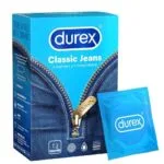 DUREX CLASSIC JEANS preservatif lubrifie boite de 12