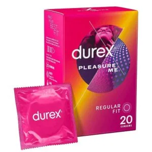 DUREX PLEASURE ME preservatif etui de 20
