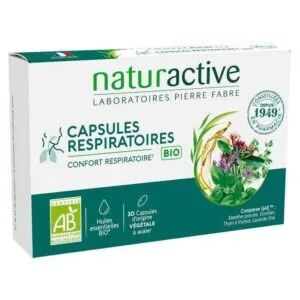 Naturactive Capsules respiratoires bio, 30 capsules