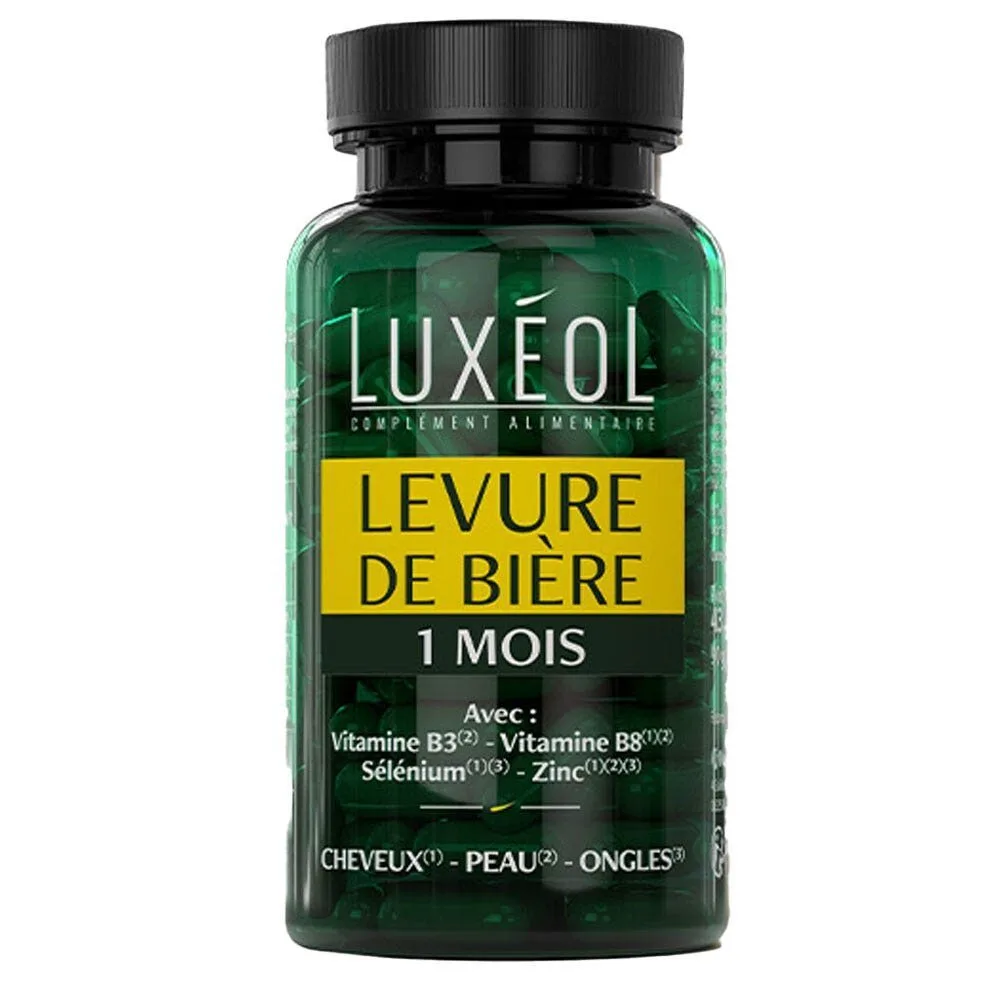 Luxéol Levure de Bière Revivifiable – 90 gélules