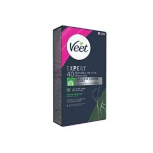 VEET Bandes de cire froide peau seche 40 bandes (code Supermarches Match)