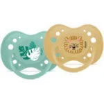 DODIE 2 sucettes anatomiques silicone 18 mois et +