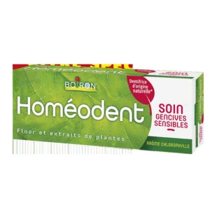 Homeodent Soin gencives sensibles arome chlorophylle - tube 75 ml