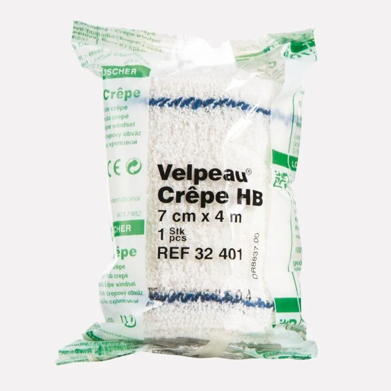 LOHMANN Bande crêpe coton 5cmx4m sous cello