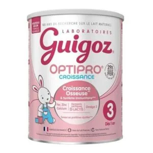 Guigoz Optipro Croissance lait 3ème âge 780 g