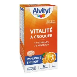 Alvityl Vitalité Orange – 30 comprimés à croquer