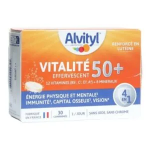 Alvityl Vitalité 50+ – 30 comprimés effervescents