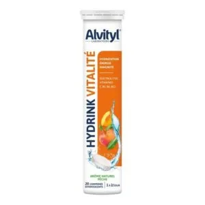 Alvityl Hydrink Vitalité – 20 comprimés effervescents
