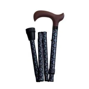 Herdegen Canne Derby pliante et reglable Fantaisie Blister - 110 kg