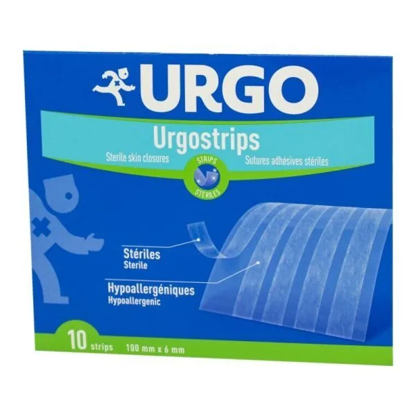 Urgo Medical Urgostrips 100 mm x 6 mm boite de 10 strips