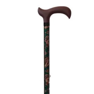 Herdegen Canne Derby fixe reglable Cashmere Fantaisie