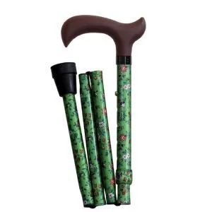 Herdegen Canne Derby pliante et reglable Flore - 110 kg