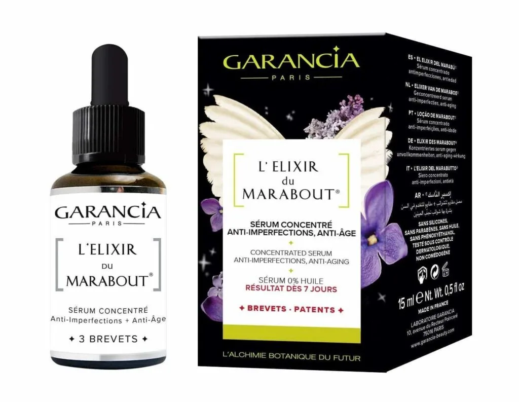 Garancia L'ÉLIXIR DU MARABOUT Sérum Concentré Anti-Imperfections et Anti-Âge, 15 ml