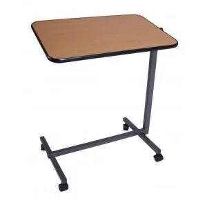 Herdegen Table de lit Easy imitation bois (facon hetre), plateau multifonctions
