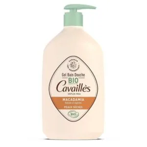 Rogé Cavaillès Gel Bain Douche Surgras Végétal Huile de Macadamia Bio - Peaux sèches - 1 L