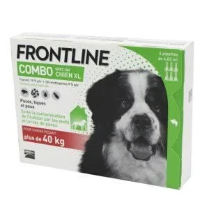 Frontline Combo Chien XL 40-60 kg 4,02 ml - 6 pipettes