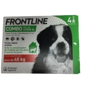 Frontline Combo Chien XL 40-60 kg 4,02 ml - 4 pipettes