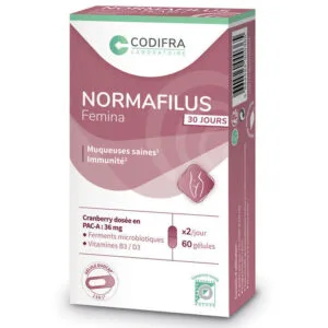 CODIFRA NORMAFILUS FEMINA - 60 gélules