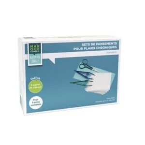 Marque Conseil Set pansement plaies, boite de 5 soins