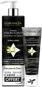 Garancia FORMULE ENSORCELANTE ANTI-PEAU DE CROCO Crème Corps 3 en 1, 400 ml + 75 ml offerte