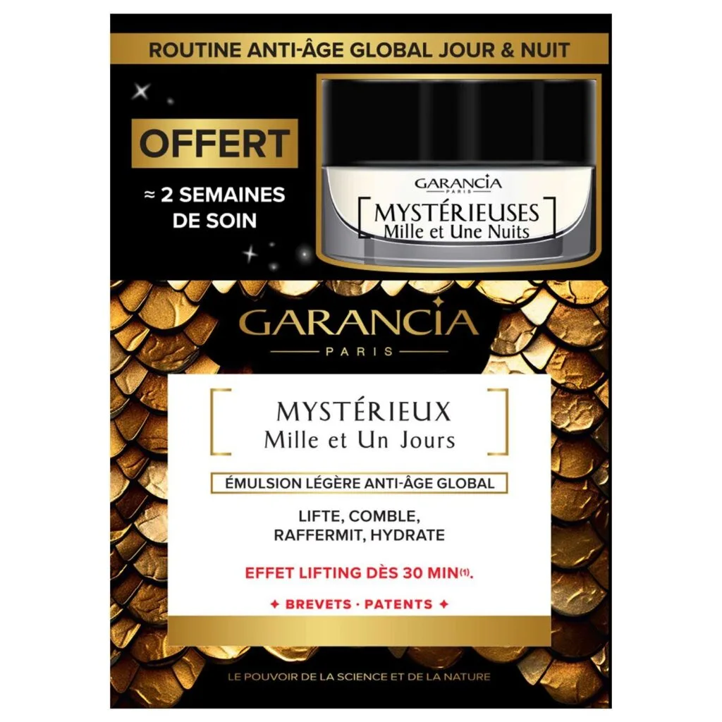 Garancia COFFRET Routine Anti-Âge Global Jour et Nuit - Émulsion Légère 30 ml + Crème de Nuit 10 ml offerte