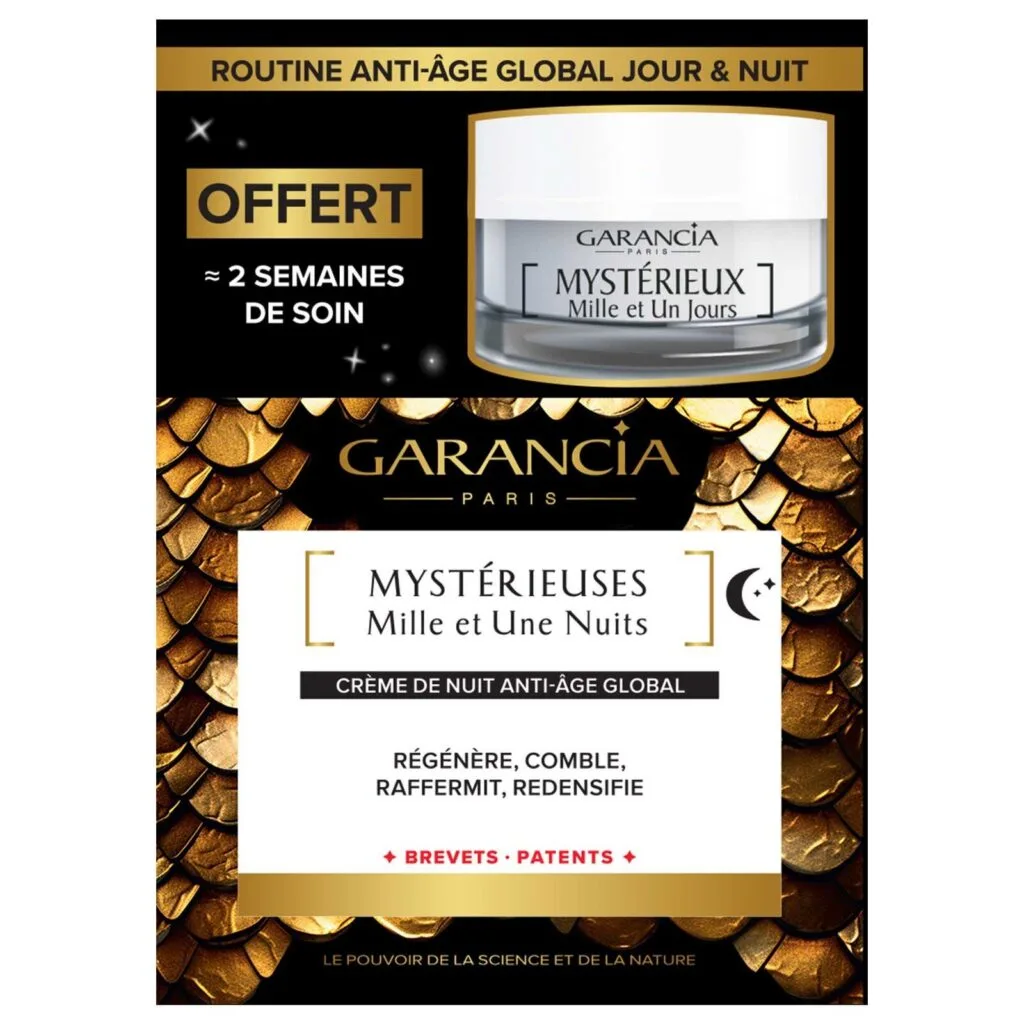 Garancia COFFRET Routine Anti-Âge Global Jour et Nuit - Crème de Nuit 30 ml + Crème de Jour 10 ml offerte