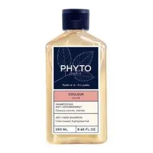 PHYTO COULEUR Shampooing anti-dégorgement cheveux colorés méchés, 250 ml