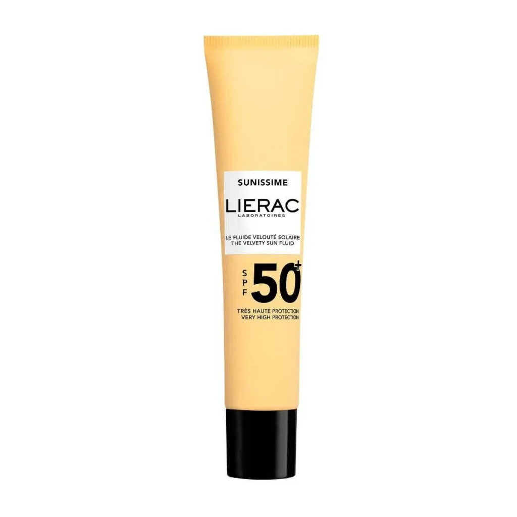 Lierac SUNISSIME Le Fluide Velouté Solaire SPF50+ - Visage, 40 ml