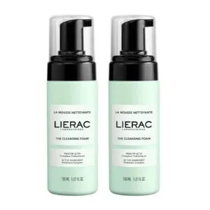 Lierac La Mousse Nettoyante Démaquillante Duo - Visage, 2x150 ml