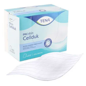 TENA ProSkin Cellduk lingettes seches multi-usages 25 x 26 cm - paquet de 200