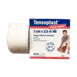BSN Medical Tensoplast HB bande elastique adhesive 3 cm x 2,5 m boite de 1