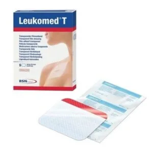 BSN Medical Leukomed T pansement film adhesif transparent 11 x 14 cm boite de 5