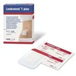BSN Medical Leukomed T plus pansement absorbant transparent 10 x 25 cm boite de 5
