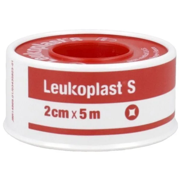 BSN Medical Leukoplast S sparadrap tisse secable 5 m x 2 cm rouleau unitaire
