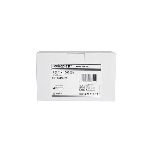 BSN Medical Leukoplast Soft White pansement predecoupe 3,8 x 3,8 cm boite de 1000